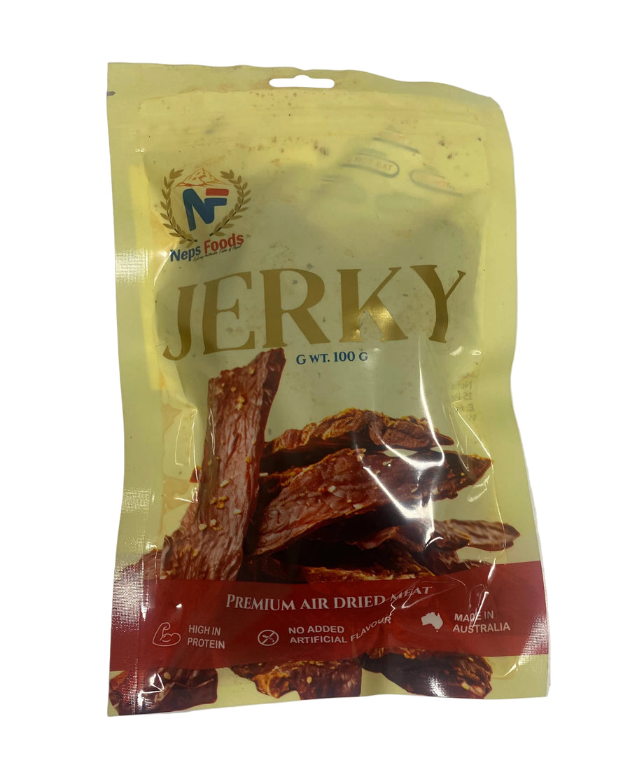 BUFF JERKY (Buff Sukuti): Hot & Spicy- NEPS FOODS