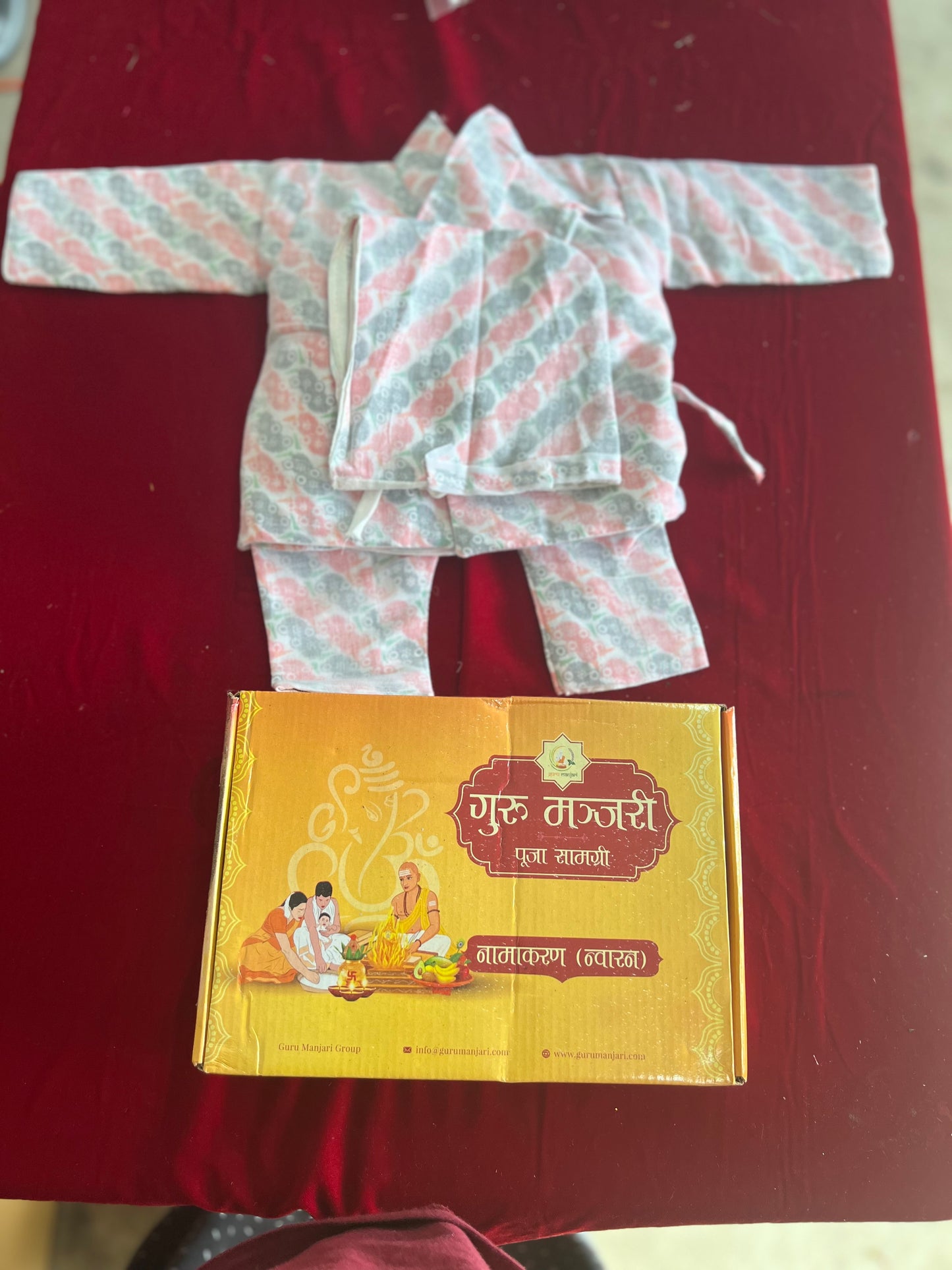 NAWARAN BUNDLE (GURU MANJARI NWARAN SET + BABYCLOTHES)$40