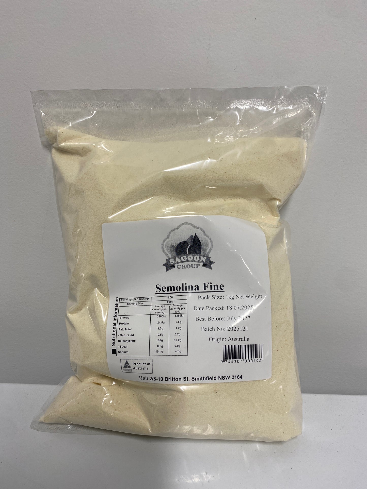 SEMOLINA (Fine)1 KG