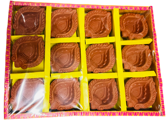 DIWALI CLAY DIYA-12 pcs