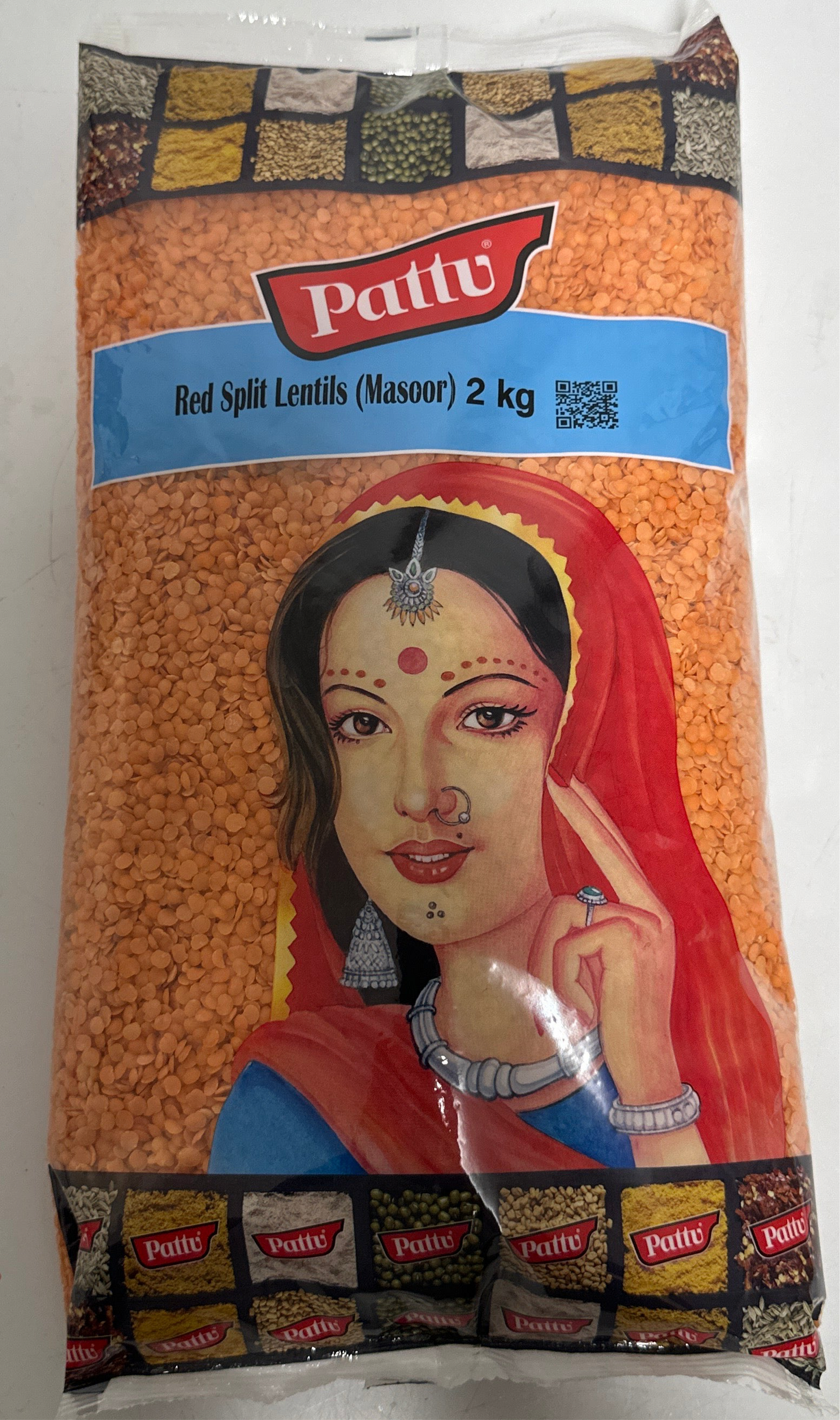 Pattu Red Split lentils