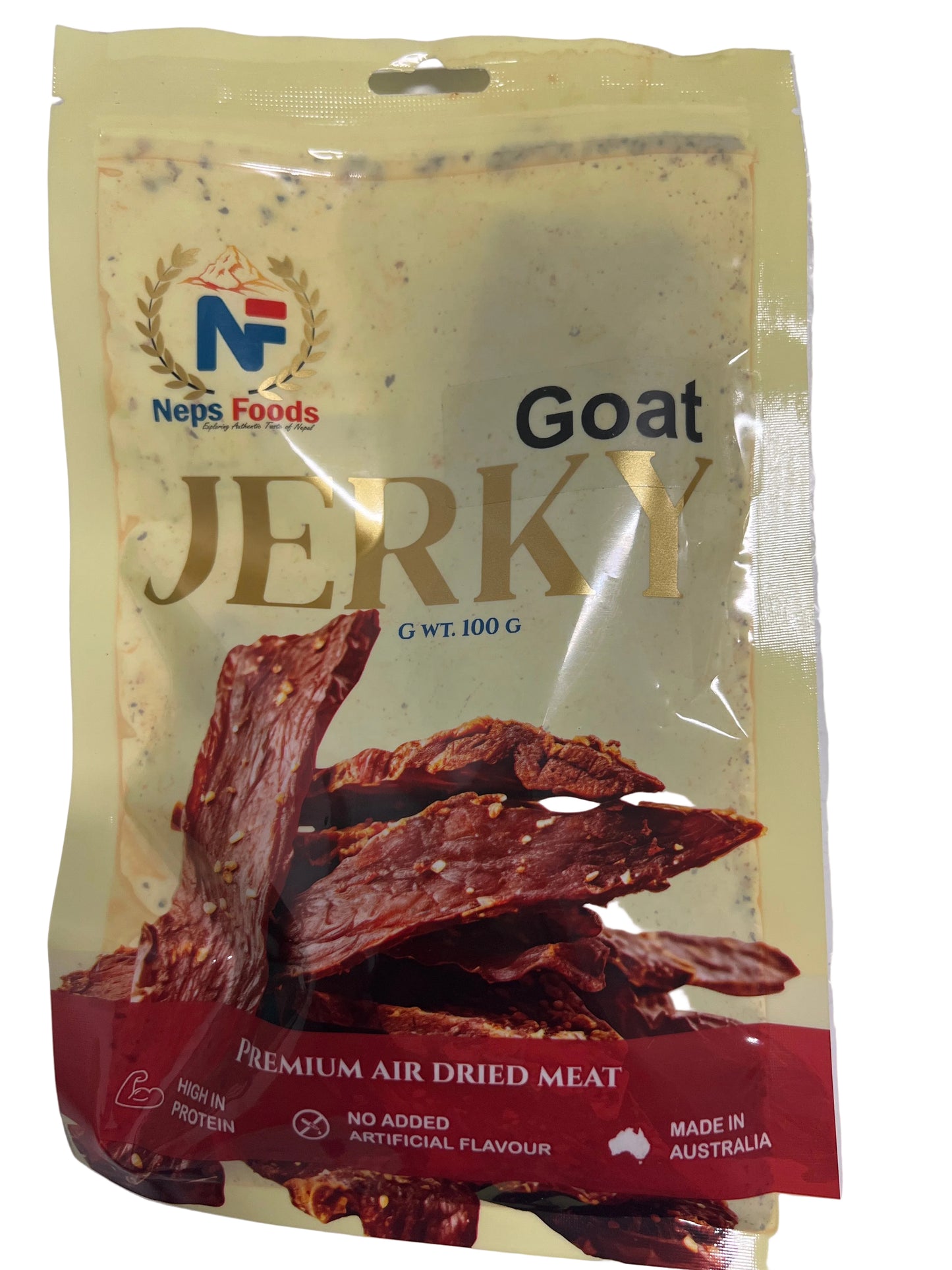 GOAT JERKY (GOAT Sukuti): Hot & Spicy- NEPS FOODS