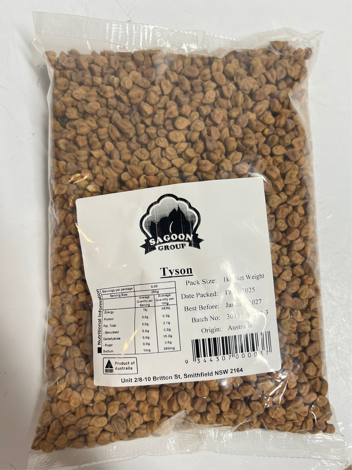 CHICKPEA TYSON-1KG