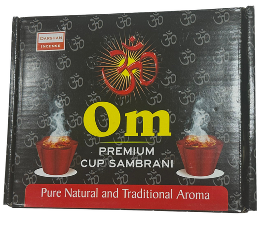 Sambrani Cup Incense-12 pcs box