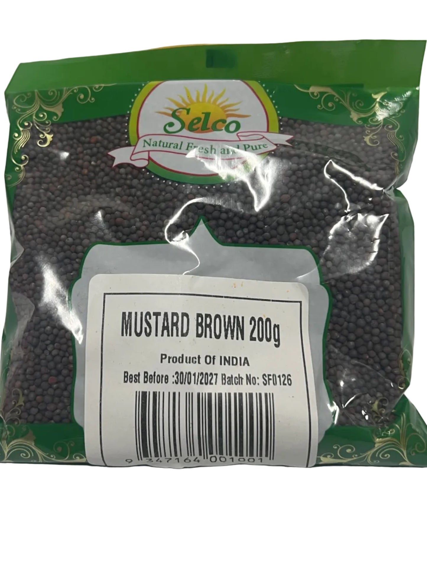 MUSTARD SEED BROWN (200gm)