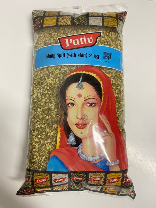 PATTU- MUNG SPLIT (With Skin) 2KG