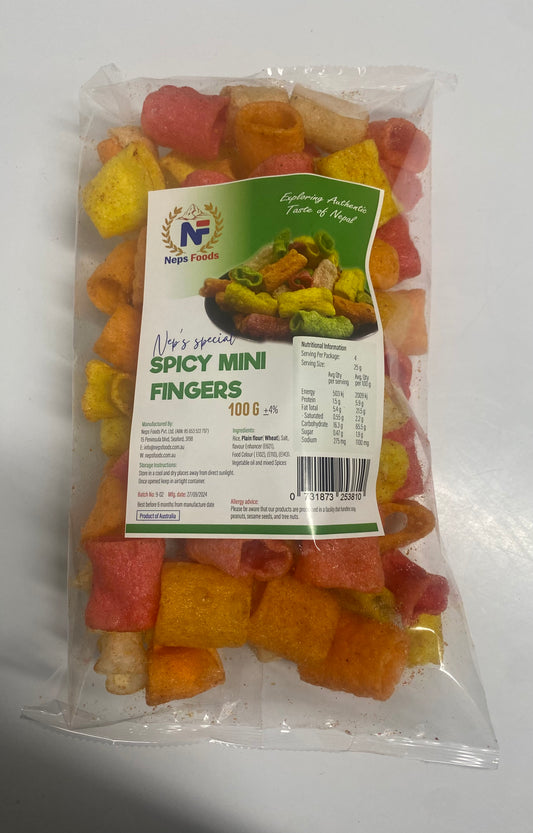 SPICY MINI FINGERS 100gm