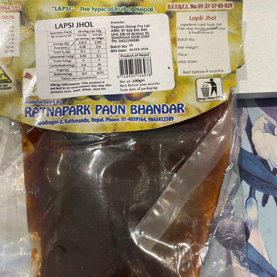 LAPSI JHOL(LAPSI GRAVY PICKLE)