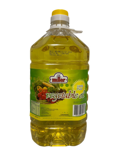 MILLER- VEGETABLE OIL 4L