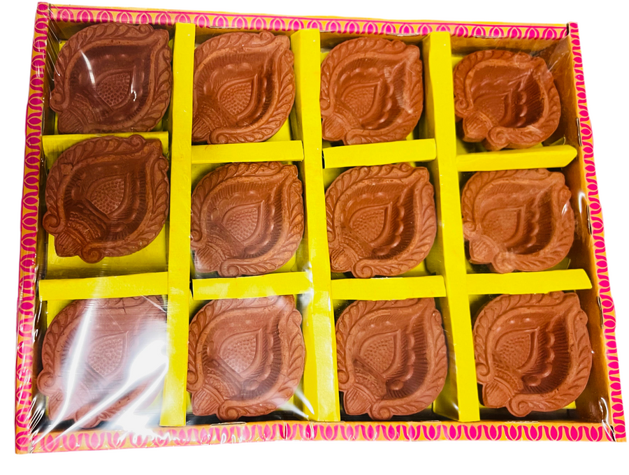 DIWALI CLAY DIYA-12 pcs