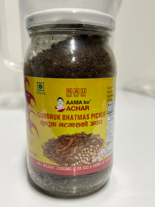 GUNDRUK BHATMAS PICKLE (AAMA KO ACHAR)