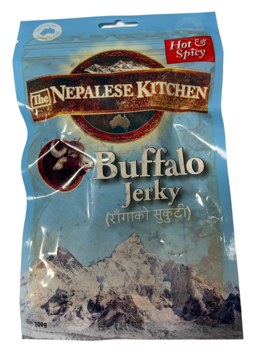 BUFF JERKY (Buff Sukuti): Hot & Spicy- NEPS FOODS