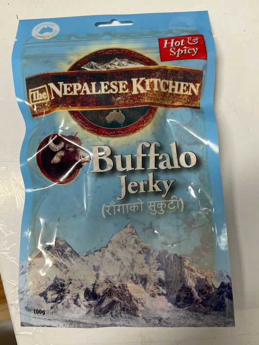 BUFF JERKY (Buff Sukuti): Hot & Spicy- NEPS FOODS