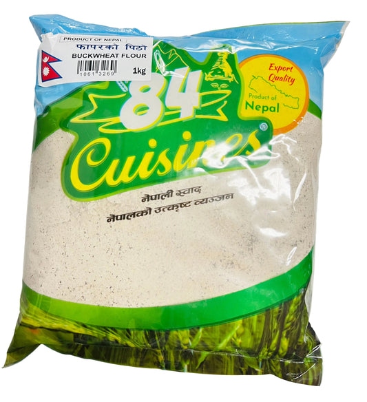 84 CUISINES PHAPAR KO PITHO (BUCKWHEAT FLOUR) 1KG