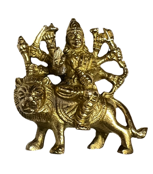 BRASS DURGA-3” MURTI