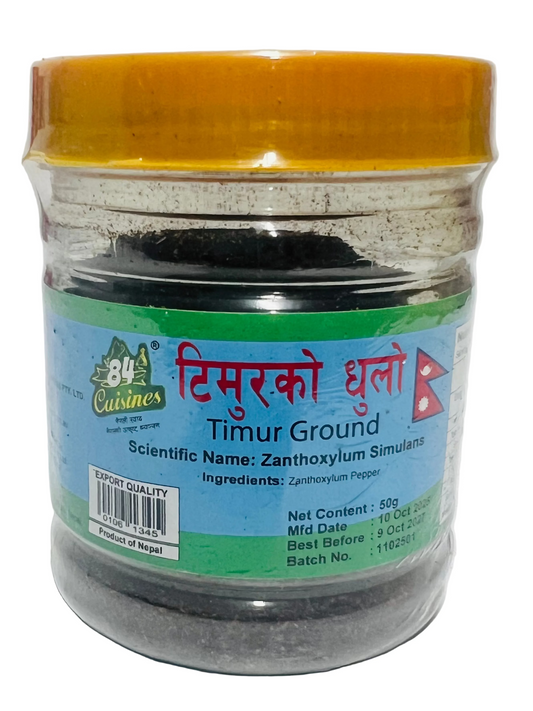 84CUISINES TIMUR POWDER/GROUND -50GM