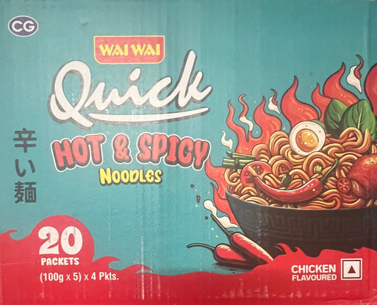 WAI WAI HOT&SPICY BOX