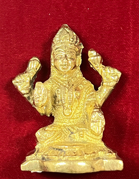 LAXMI-3” BRASS MURTI