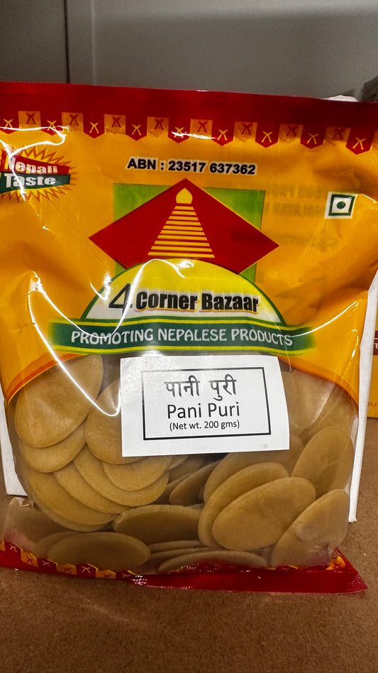 PANI PURI papad