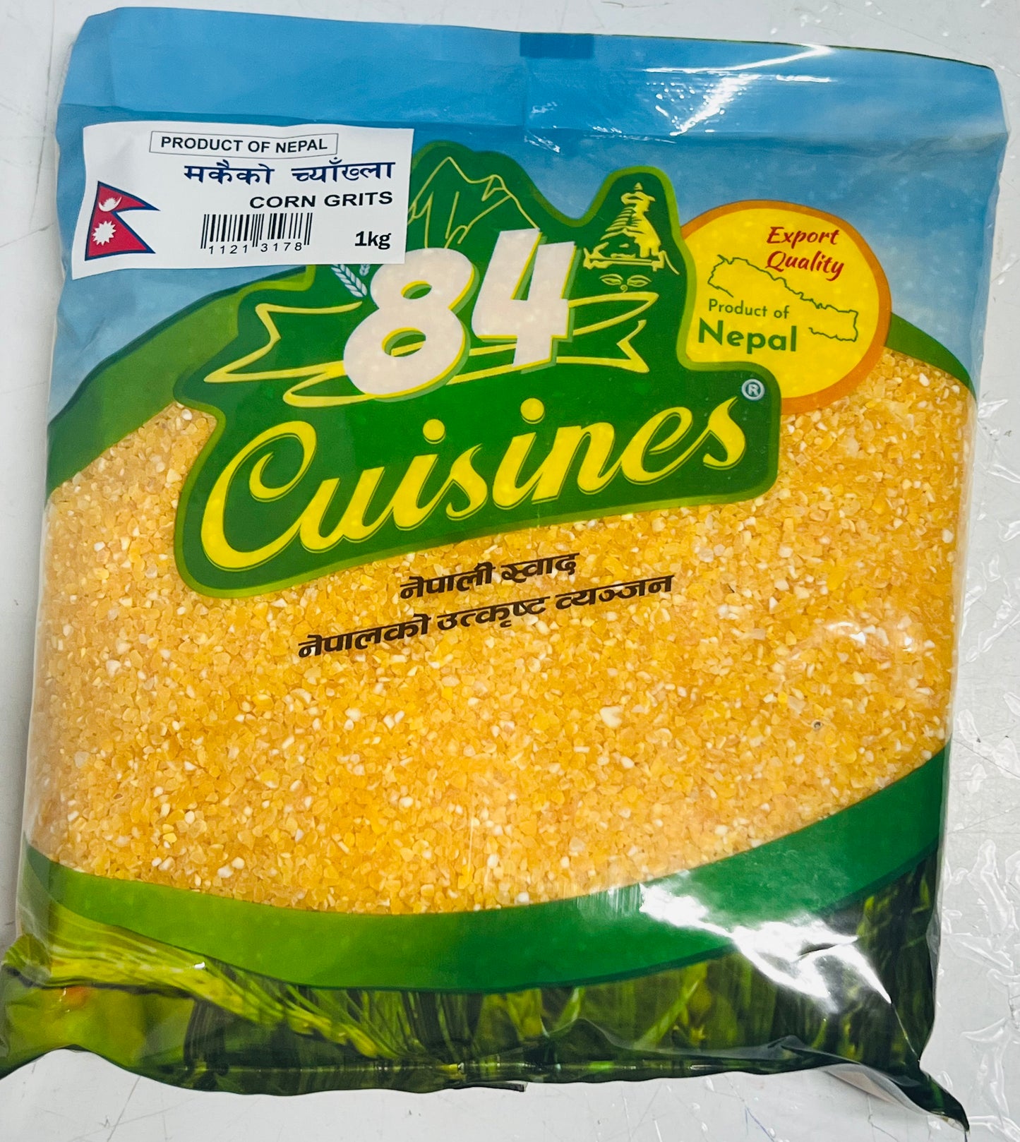 84 CUISINES CORN GRITS (makkai ko chyakhla) 1KG