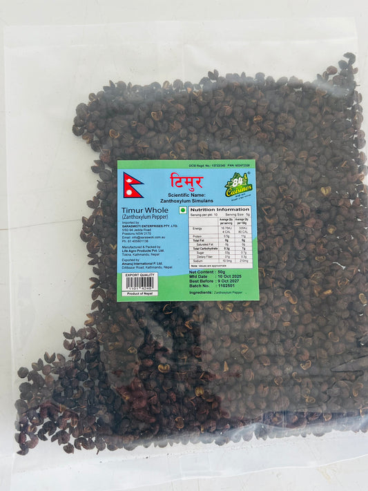 84 CUISINES TIMUR WHOLE-50GM