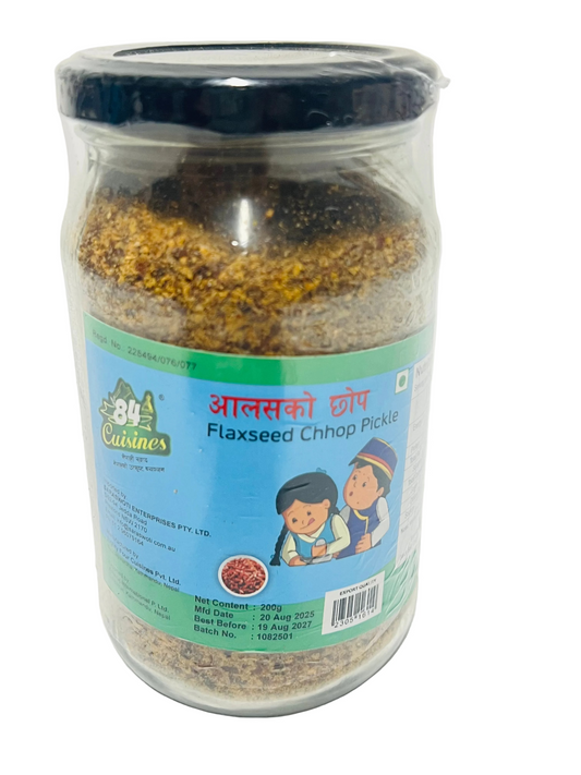 84 CUISINES FLAXSEED (ALASH) CHOP 200GM