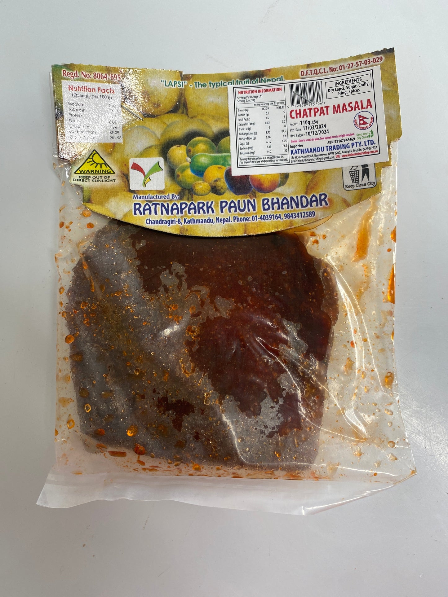 CHARPATE MASALA- 6 PKT FOR $10.99