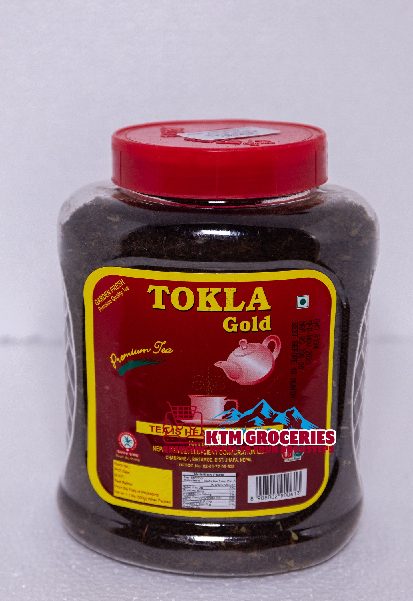 TOKLA GOLD JAR-500GM